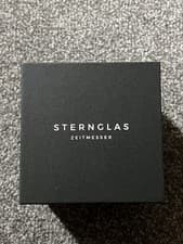 Image of Sternglas Aesthet Men's 38mm Automatic Black Watch