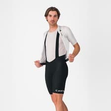 Image of CASTELLI COMPETIZIONE 2 KIT BIBSHORT – KISS AIR2 PAD – AERO ROAD CYCLING - BLACK