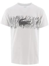 Image of Lacoste Boys White Crew Neck T-Shirt