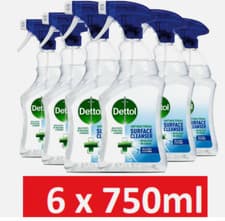 Image of Dettol Antibacterial All Purpose Surface Disinfectant Cleanser, 2-24 x 750ml