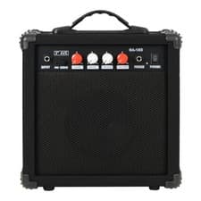 Image of 3rd Avenue 15 Watt Electric Guitar Amplifier Black Music Equipment