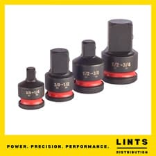 Image of Milwaukee 4932480356 Shockwave 4 Piece Impact Duty Adaptor Set