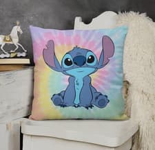 Image of Lilo & Stitch Soft Microfibre Cushion Covers 46 x 46cm - Stocking Filler