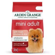 Image of Arden Grange Mini Adult 2kg / 6kg Chicken & Rice Premium Complete Dog Food Dry