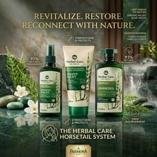 Image of FARMONA HORSETAIL HAIR CARE SET-SPRAY+SHAMPOO+CONDITIONER NEW