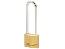 Image of Master Lock - Solid Brass 30mm Padlock 4-Pin - 64mm Shackle