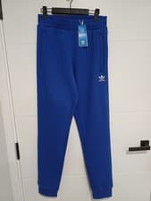 Image of New adidas Originals Men's Trefoil Essential Jogger Royal Blue Size XS