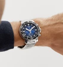 Image of NEW TISSOT MENS WATCH SEASTAR 1000 STAINLESS STEEL STRAP & BLUE DIAL GENUINE BOX
