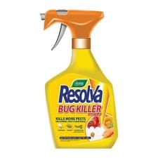 Image of Resolva Bug Killer Spray 1L Ready to Use Fast-Acting Formula Spray Bottle Home