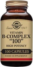 Image of Solgar Vitamin B-Complex Extra High Potency Vegetable tablets- 100 tablets