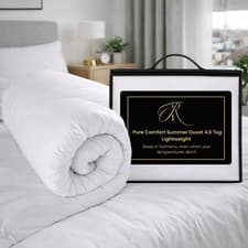 Image of All Season Duvet 4.5 & 10.5 Tog Anti Allergy Year Spring & Summer Round Quilt UK