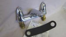 Image of Bathroom Bath Filler Tap Ideal Standard Ceraplan Duo B8258 Chrome Taps NEW