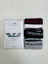 Image of Emporio Armani Men’s 3 Pack Boxer Briefs – Luxury Cotton Underwear
