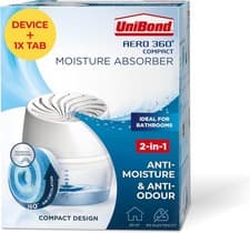 Image of UniBond AERO 360° Humidity Absorber with 1x Refill, Dehumidifier for Effective