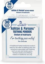 Image of Ashton & Parsons Teething Powder 3m+ 30 Sachets Natural Baby Remedy