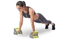 Image of Core Push Up Ab Rollers Dip Station 3 in 1 Body Sculpture BB718