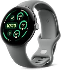 Image of Google Pixel Watch 3 LTE 45mm Smartwatch – Hazel Aluminium – Fitbit Health