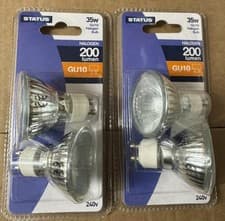 Image of 4 X 35W Dimmable GU10 Halogen Spot Lamp Bulb Status