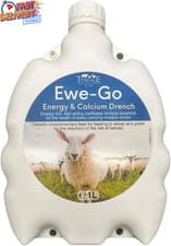 Image of Tyndale Ewe-Go Energy Calcium Drench 1L Sheep Goats Twin Lamb Support