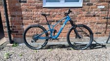 Image of GT Sensor Carbon Pro Mountain Bike 2025 Dusty Blue LARGE
