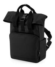 Image of BagBase BG118S Recycled Mini Twin Handle Roll-Top Backpack| One Size | 6 Colours