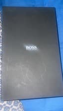 Image of Hugo Boss Saturn Low Black 50407672 Men's Trainers Size UK 11