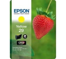 Image of Epson 29 Yellow Ink Cartridge Genuine Original Strawberry .