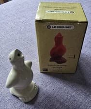 Image of Le Creuset Pie Bird Funnel New In Box Meringue Colour