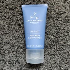 Image of Aromatherapy Associates Relax Body Wash - Restful and Tranquil 40ml Brand New