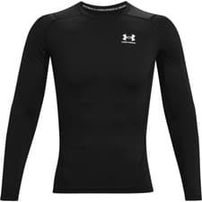 Image of Under Armour HeatGear Long Sleeve Compression Fit Mens Shirt 1361524 FREE SHIP !