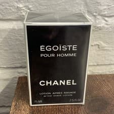Image of Chanel Égoïste Pour Homme After Shave Lotion 75ml / 2.5oz NEW SEALED