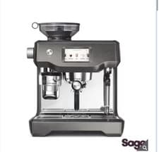 Image of SAGE Oracle Touch Bean to Cup Coffee Machine Black Stainless Steel, SES990BST