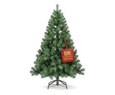 Image of 5ft Christmas Tree 580 Tips Lush Xmas Tree, Green Christmas Trees in 5 ft / 1.5M