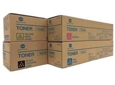 Image of Genuine Konica Minolta TN210 Full Colour Set - Vat Included -