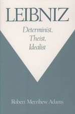 Image of Adams - Leibniz Determinist Theist Idealist - New hardback or cased - X555z
