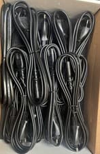 Image of Power Extension Cable Euro Male 2 Pin Plug to IEC C7 Female Socket Figure 8 1.8m