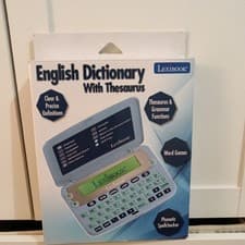 Image of LEXIBOOK Electronic English DICTIONARY with Thesaurus Grammer Phonetic - D650EN