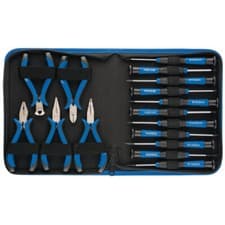 Image of Draper 48958 Precision Pliers and Screwdriver Set (16 Piece)