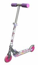 Image of Ozbozz Kids Push Scooter with 2 Light Up Wheels - Unicorn