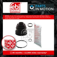 Image of CV Joint Boot 39239 Febi C.V. Driveshaft Gaiter 1K0498201C 1K0498201CSK Quality