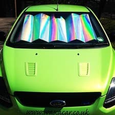 Image of Front Window Car Windscreen UV Laser Sun Shade Block Screen - 145 cm x 80 cm #30