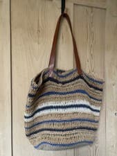 Image of Accessorize Jute / Cotton Tote Bag