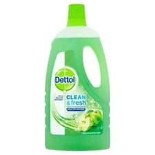 Image of Dettol Anti-Bact CLEAN & FRESH Floor Cleaner 1L Green Apple
