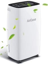 Image of 12L/Day Compressor Dehumidifier with 2.5L Water Tank, Quiet & Energy Efficient