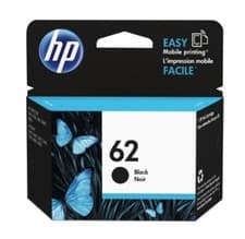 Image of HP 62 Black Original Ink Cartridge - C2P04AE