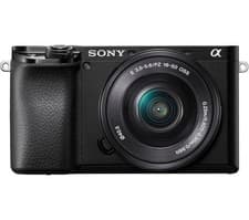 Image of SONY a6100 Mirrorless Camera with E PZ 16-50 mm f/3.5-5.6 OSS Lens - Black NEW