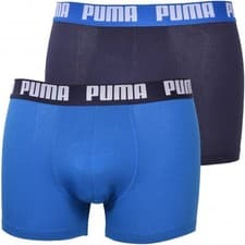 Image of 2-Pack Coloured Waistband Boxer Briefs, Blue/Navy