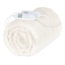 Image of Luxurious Teddy Fleece Electric Blanket Heated Under Blanket Fast Heat King