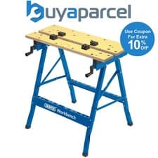 Image of Draper 21353 Fold Down Workbench, 800 x 800 x 655mm