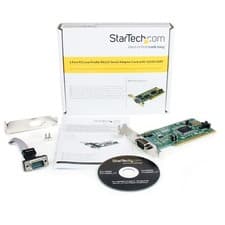 Image of Startech.com 2 Port PCI Low Profile RS232 Serial Adapter Card with 16550 UART